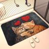 1Pcs Anti Fatigue Kitchen Rugs, Door Print Waterproof Non-Slip Thick Cushioned Mat Comfort Standing Mat