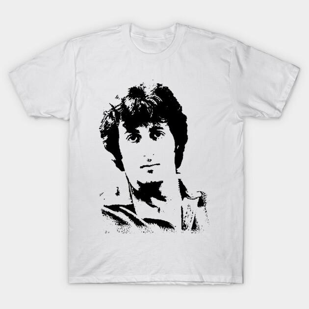 Sylvester Stallone Vintage Lässig Unisex T-Shirt Unisex Rundhals Baumwolle Kurzarm Y2k Oversized Mode Beliebtes T-Shirt Fans Geschenke