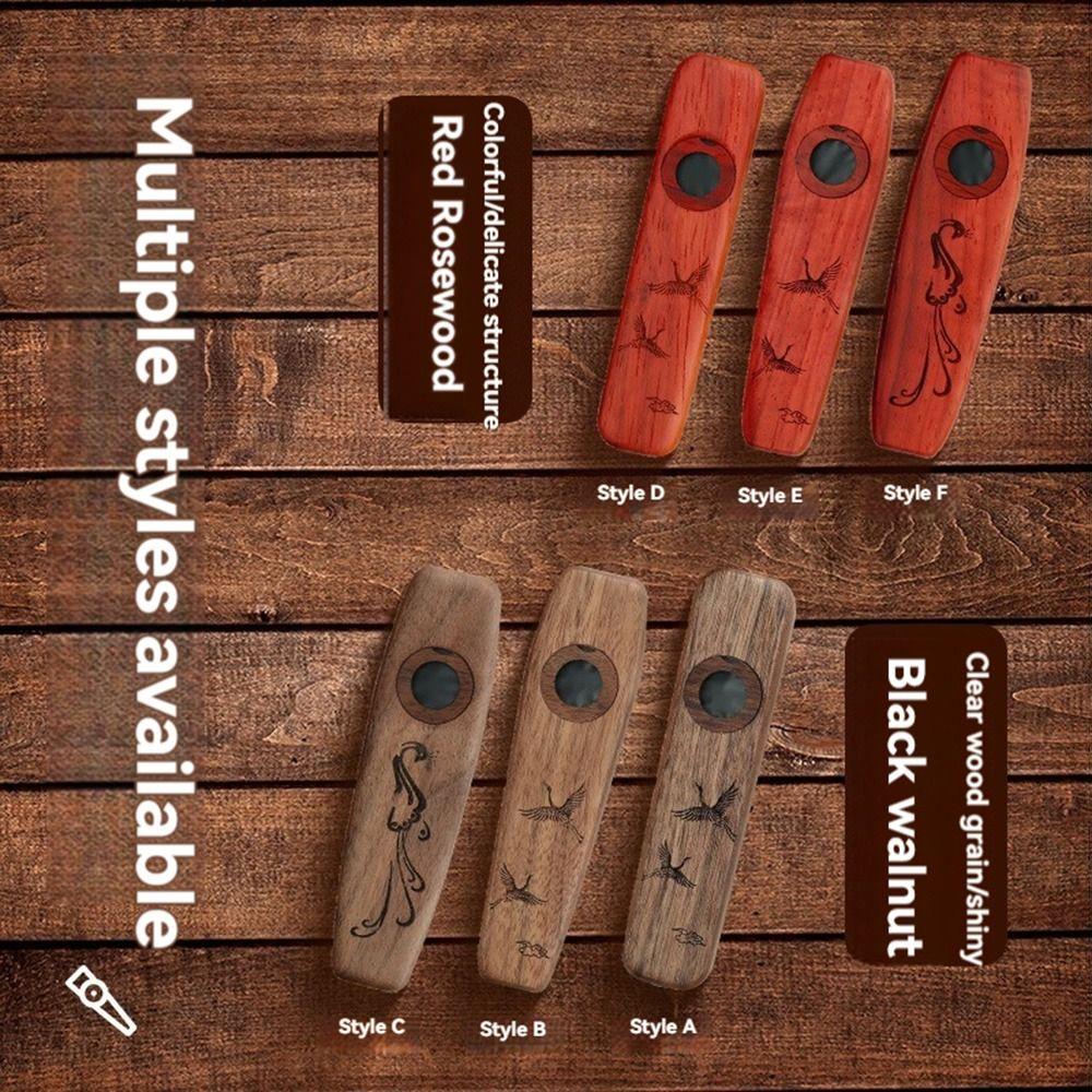 Portable Wind Instrument Creative Musical Instruments Flutes Accompaniment Kazoo Beginners