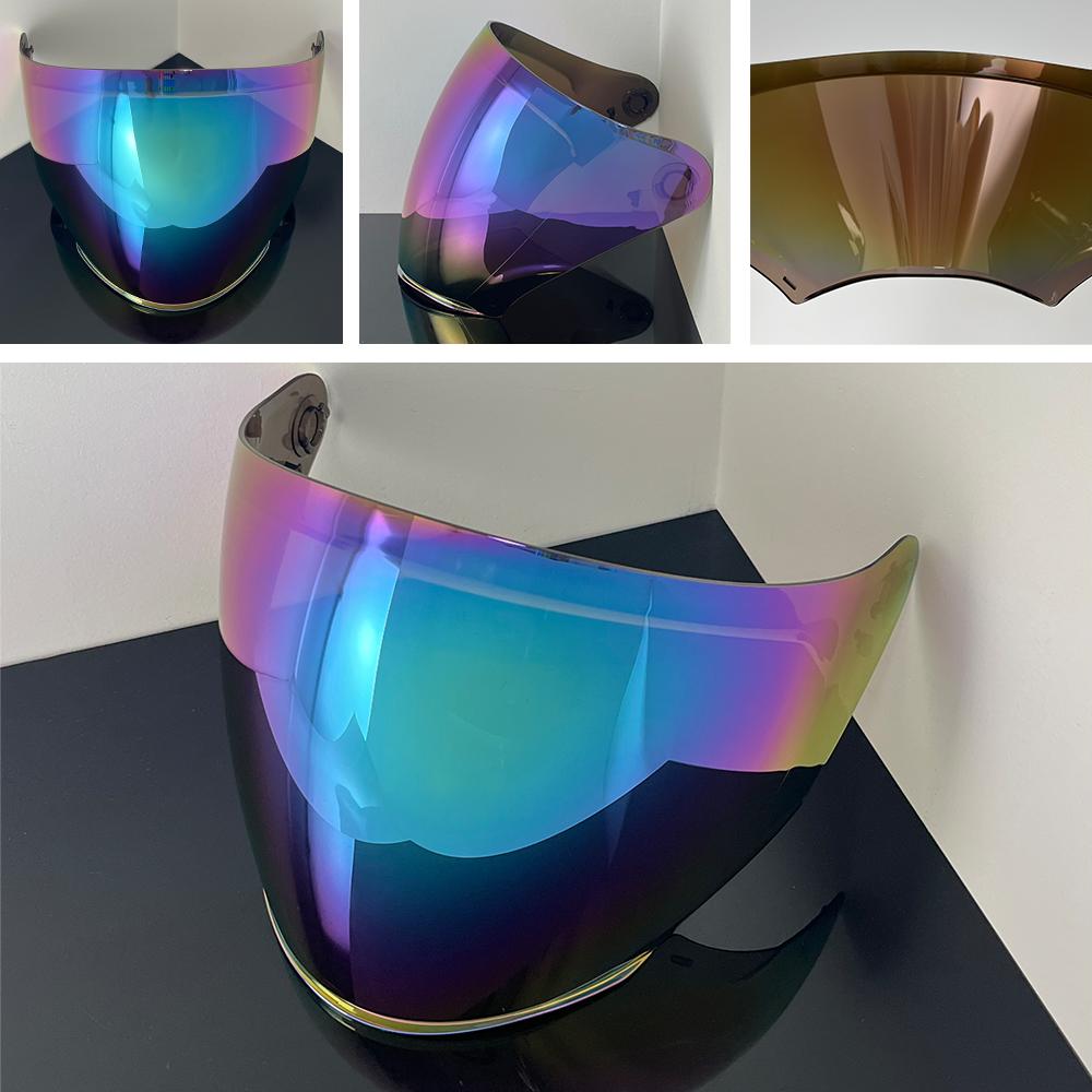 NFJ Visor Face Shield for KYT TTR-JET Anti-Scratch UV Cut Windproof Polycarbonate Visière Helmet Lens Replacement Motorcycle