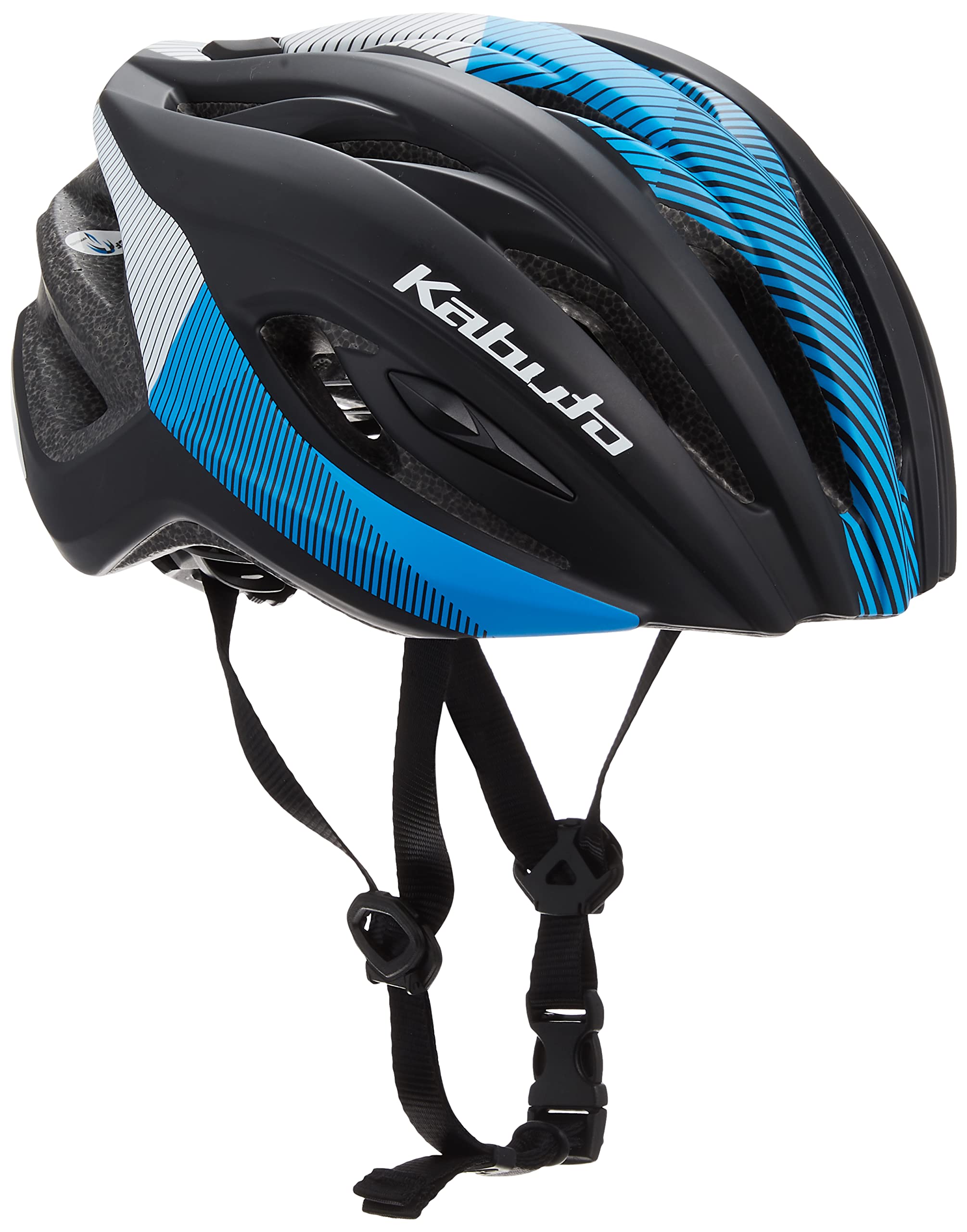 

OGK KABUTO RECT Matte Black Blue Bicycle Sizes G-1 Helmet, M/L (Head Circumference 57-60cm)