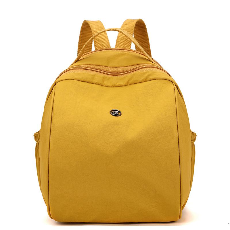 Double Shoulder Women's Bag Customized Commuter Small Backpack Outdoor Leisure Travel Hand Bag Women's Lightweight Student Schoolbag