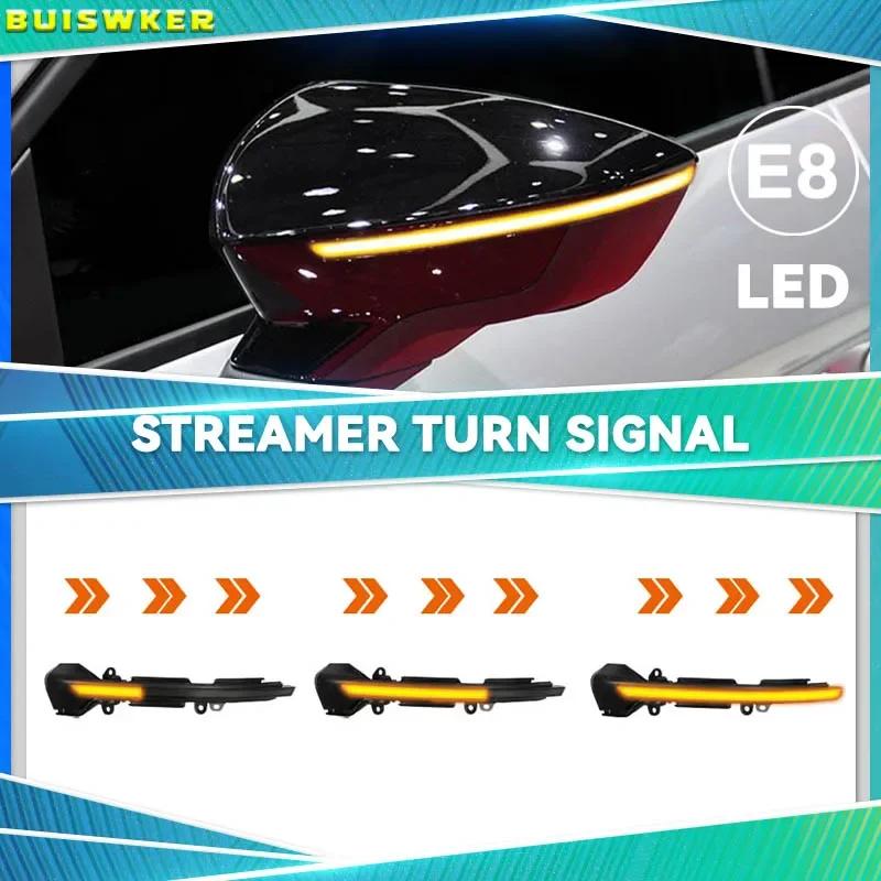 For Seat Dynamic Blinker Turn Signal Mirror Indicator Light Leon III 5F ST FR Cupra Arona KJ7 LED 2013 2014 2015 2017 2018 2019