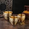 Brass Feng Shui Treasure Bowl, Fortune Sturdy, Creative And Decorative, Desktop Ornament for .