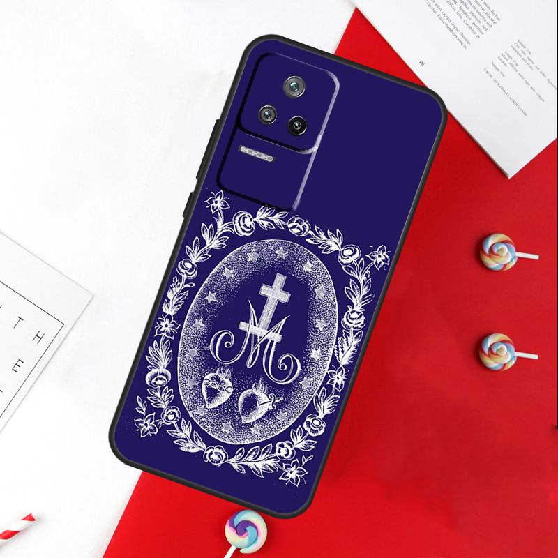

Immaculate Virgin Mary Jesus Cover For Xiaomi 13T 11T 12T 14T Pro 13 14 15 Ultra POCO X7 Pro X3 X5 X6 F5 F6 M6 Pro Case POCO X7 Pro