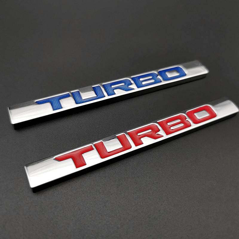 Turbo Emblem Sport Fender & Rear Car Sticker