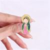 Our Lady of Guadalupe Enamel Pin Virgin Mary Praying Catholic Religious Retro Christian Brooch Badges Jewelry Gifts for Friends