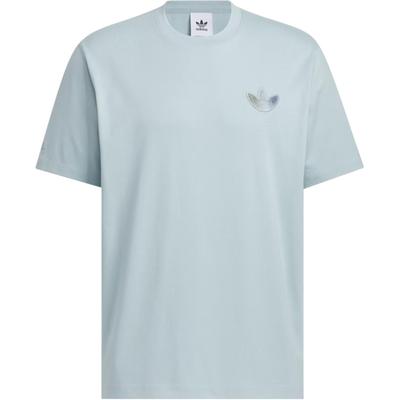Originals Weiches Bequemes Gestricktes Einfaches Kurzarm-T-Shirt Herren Oberteile Magisch-Grau KC3122