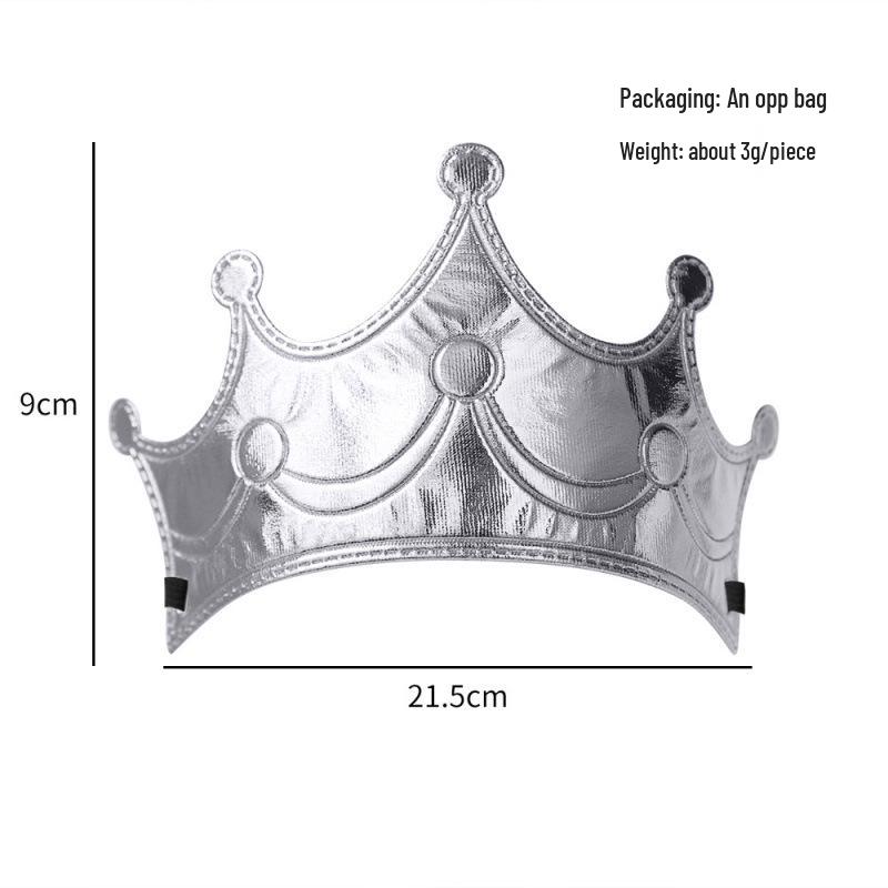 Children's Princess Crown Headband for Birthday Parties or Halloween Costumes