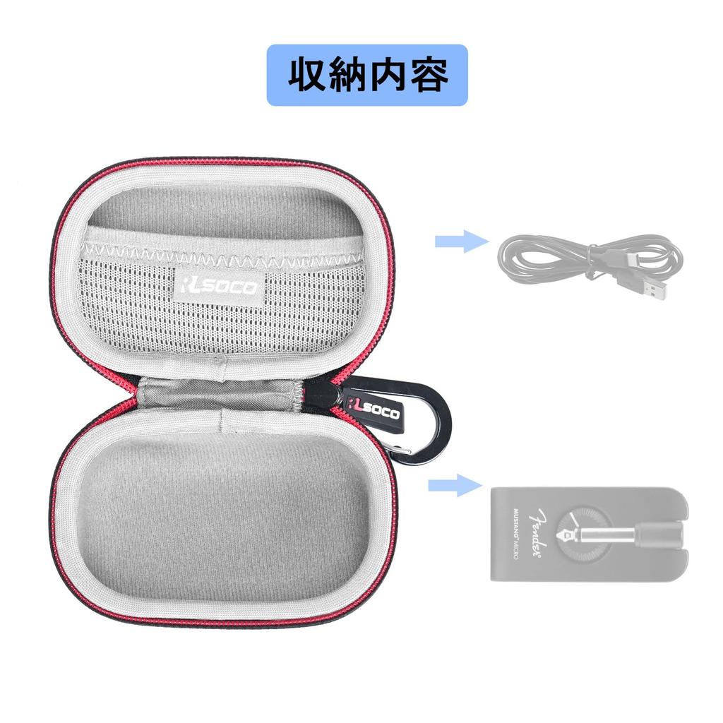 RLSOCO Storage Case for Nux Mighty Plug Pro Modeling Amplug Headphone MUSTANG Plus Guitar Bass Headphone Amplifier MP-3 Amplifier/Fender MICRO/MICRO &