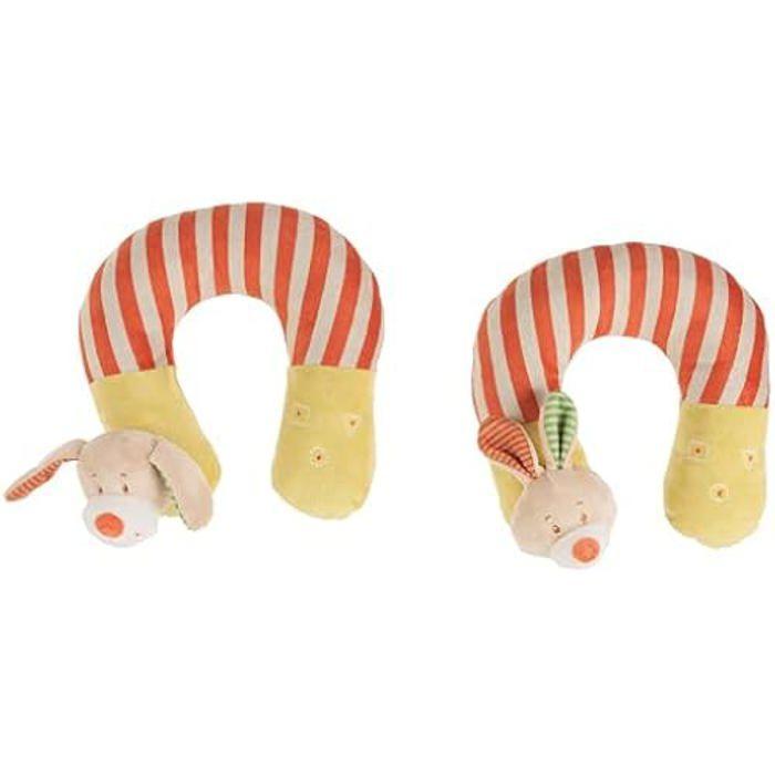 Jouet - CREACIONES LLOPIS - Coussin de cou Lapin Chien Baby 22 cm - Couleur unique - Bébé - Mixte