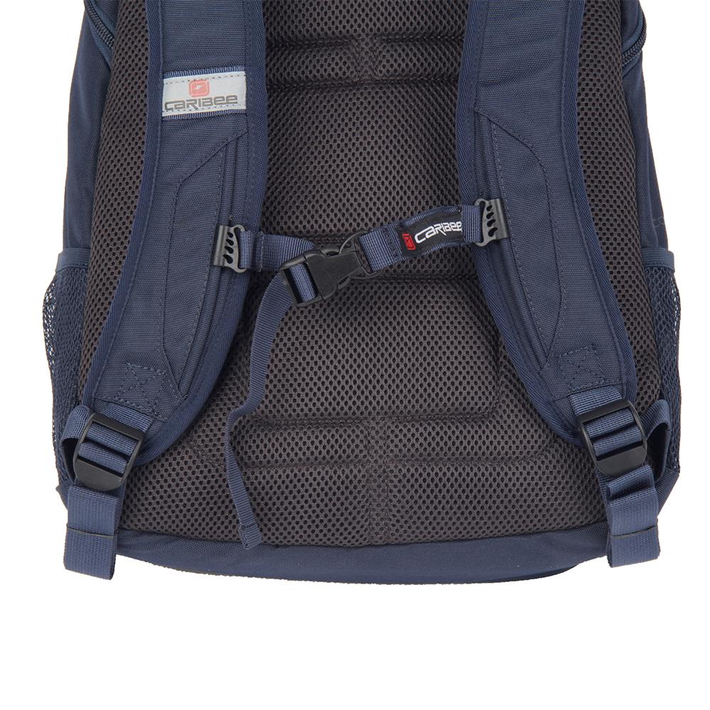 Caribee College 30 Black College 30-Liter Backpack Daily Bag Laptop Capacity