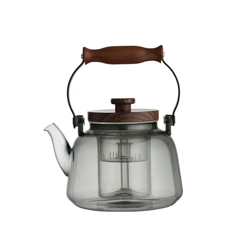 Hanyou High-Temperature Glass Steaming Teapot