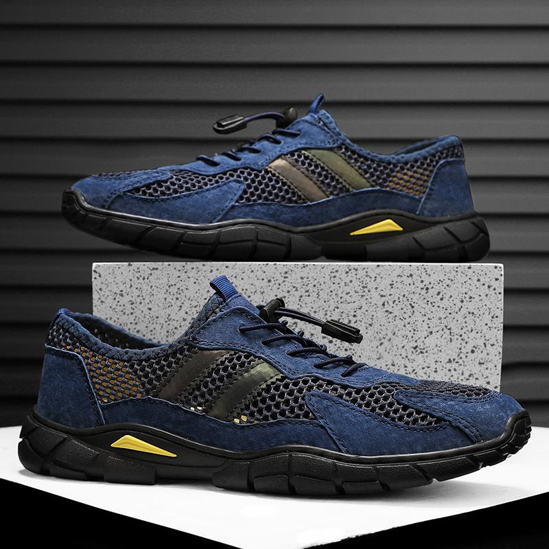 Summer Men Breather Mesh Casual Shoes Men Loafers Comfortable Moccasins Man Flats Shoes