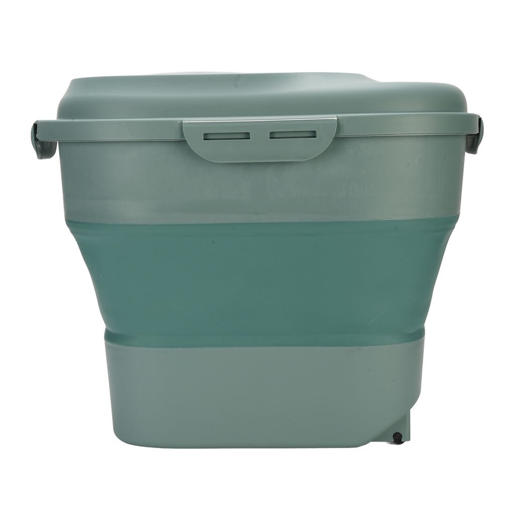 Dog Food Storage Container with Airtight Lid Foldable Large Capacity Dry Pet Food Bin for Dog Cat