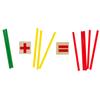 TG50050 Math Set, Wooden Sticks, Learning To Count Set, Mathematics
