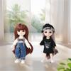 13 Movable Joints BJD Doll with Clothes 1/12 BJD Movable Joints Mini Girl Doll  Girl Gift