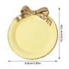Elegante Alzatina a Forma di Fiocco per Gioielli per Orecchini Collane Storage Stile Resina Vassoio Decorativo Regalo per Donne
