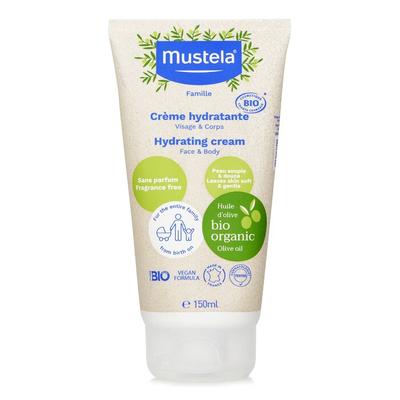 Organic Hydrating Face and Body Cream with Olive Oil (Fragrance Free)