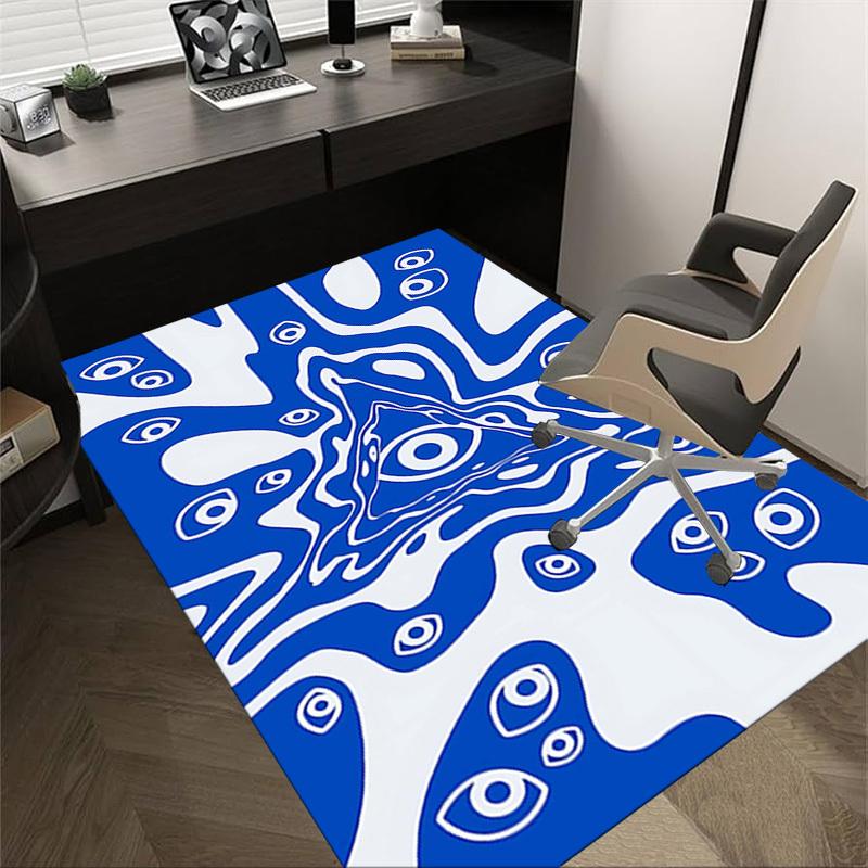 1PC Eyes Pattern Extra Large Non Slip Floor carpet, Office, family, bedroom, Studio Large Area Rug Indoor Rugs, Vibrant Colors
