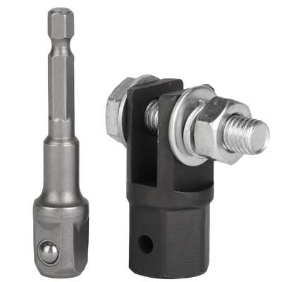 1/2 Inch Scissor Jack Adapter Chrome Vanadium Steel Scissor Jack Adapter Drive Ball Joint Rod Impact Wrench Tool Socket Adapter
