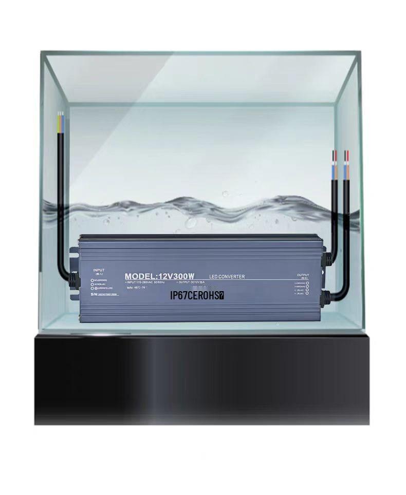 Waterproof Outdoor Power Supply 220V to 12/24V, 60W to 400W (5A to 20A)