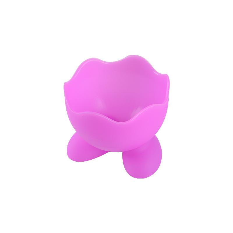 Silicone Makeup Egg & Brush Cleaning Holder Stand