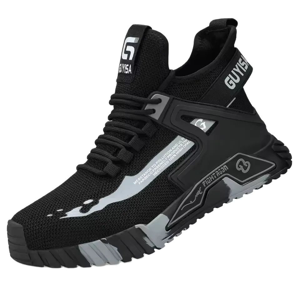 

Мужские рабочие ботинки со стальным носком, рабочая защитная обувь с защитой от проколов, защитная рабочая обувь, мужская обувь, кроссовки для безопасности 48