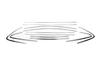 Full Glass Edging (HB, 12 Pcs, Stainless Steel) for Opel Astra J 2009-2015