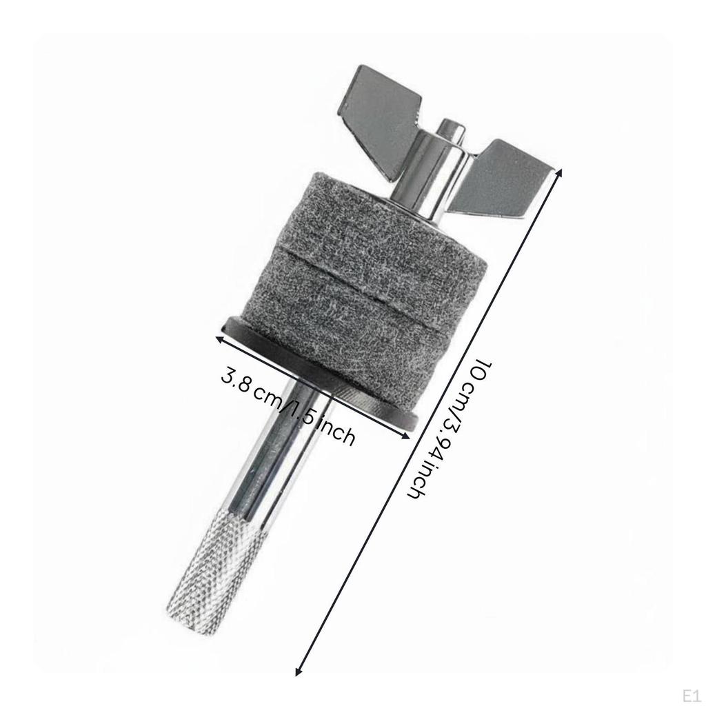Cymbal Stacker Easy Setup Extension Rod Metal Drum accessoryHat for Drummers, Music