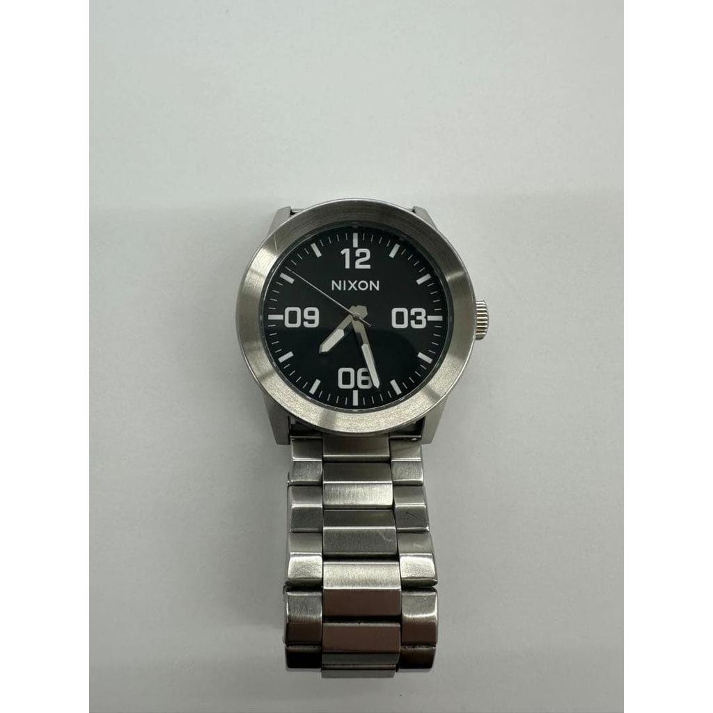Used NIXON THE PRIVATE watch 100M waterproof box with warranty card and frame