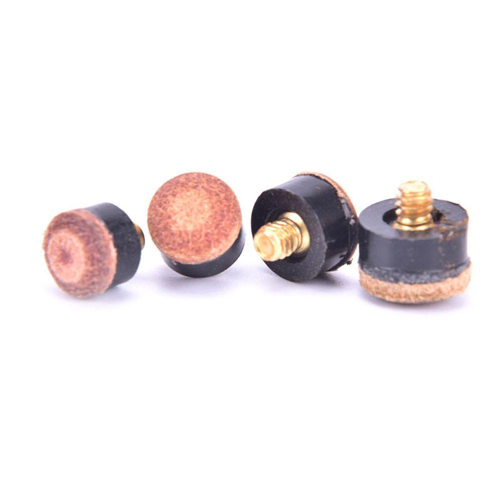 Supplies Billard Cue Pool Tips Screw On Cue Tips Billiard Replacement Snooker Billard Soft Kit