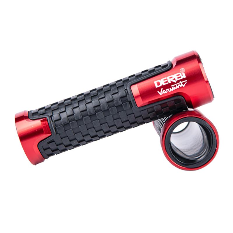 For DERBI DERBI VARIANT SPORT R Accessories Motorcycle Handlebar Grips CNC Aluminum Rubber Hand Thruster Grips