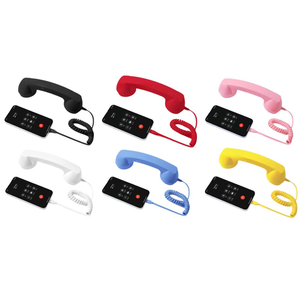 Built-in Speaker Retro Handset Type-C Handset Clear Call Audio