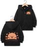 Stylish Casual Hoodie Capybara Jacket for Boys Girls Zipper Spring and Autumn Trendy Animal Cartoon Sweatshirts Zip Up