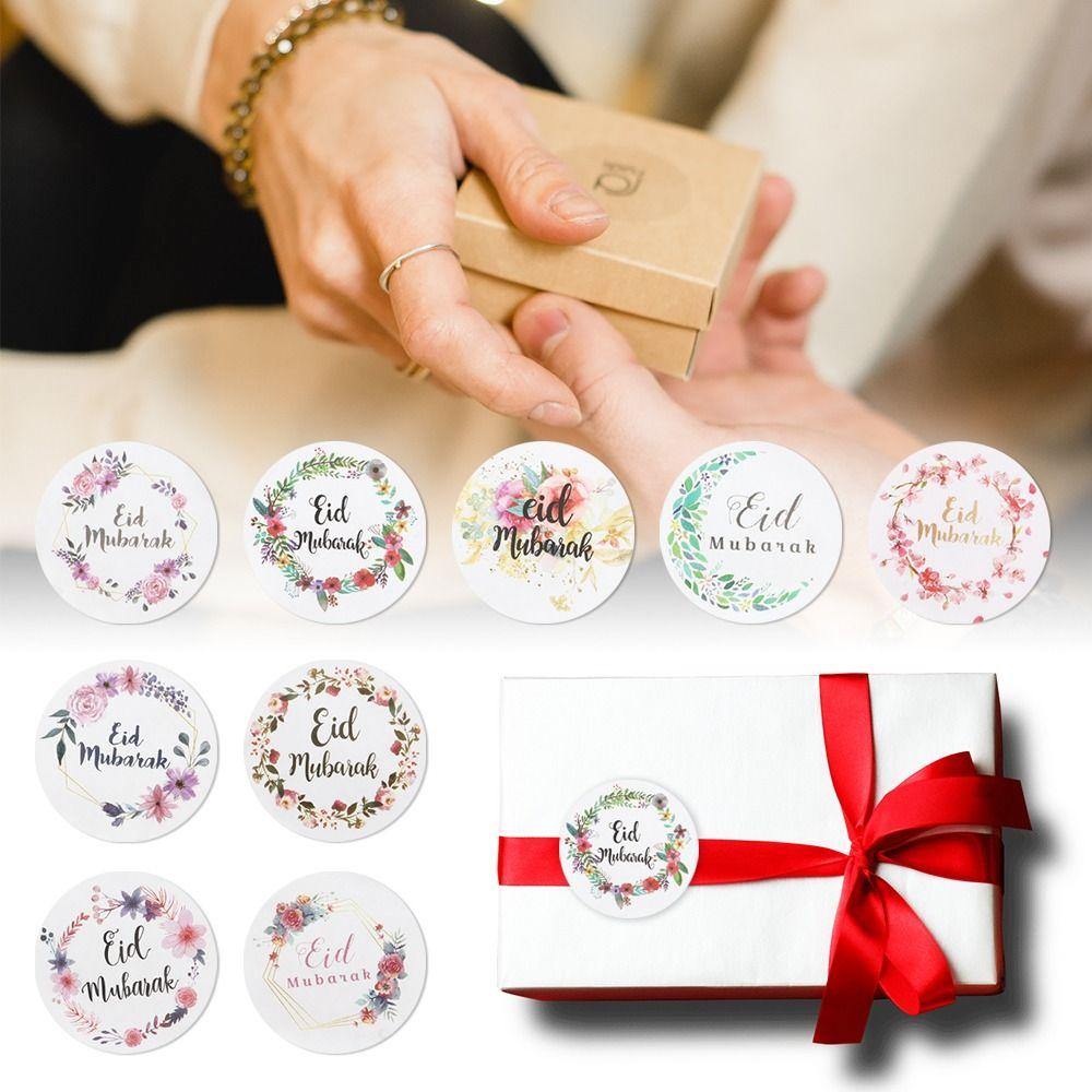 

Gift Home Decor Eid al-fitr Lable Seal Stickers Islamic Muslim EID Mubarak Sticker Lable Decoration