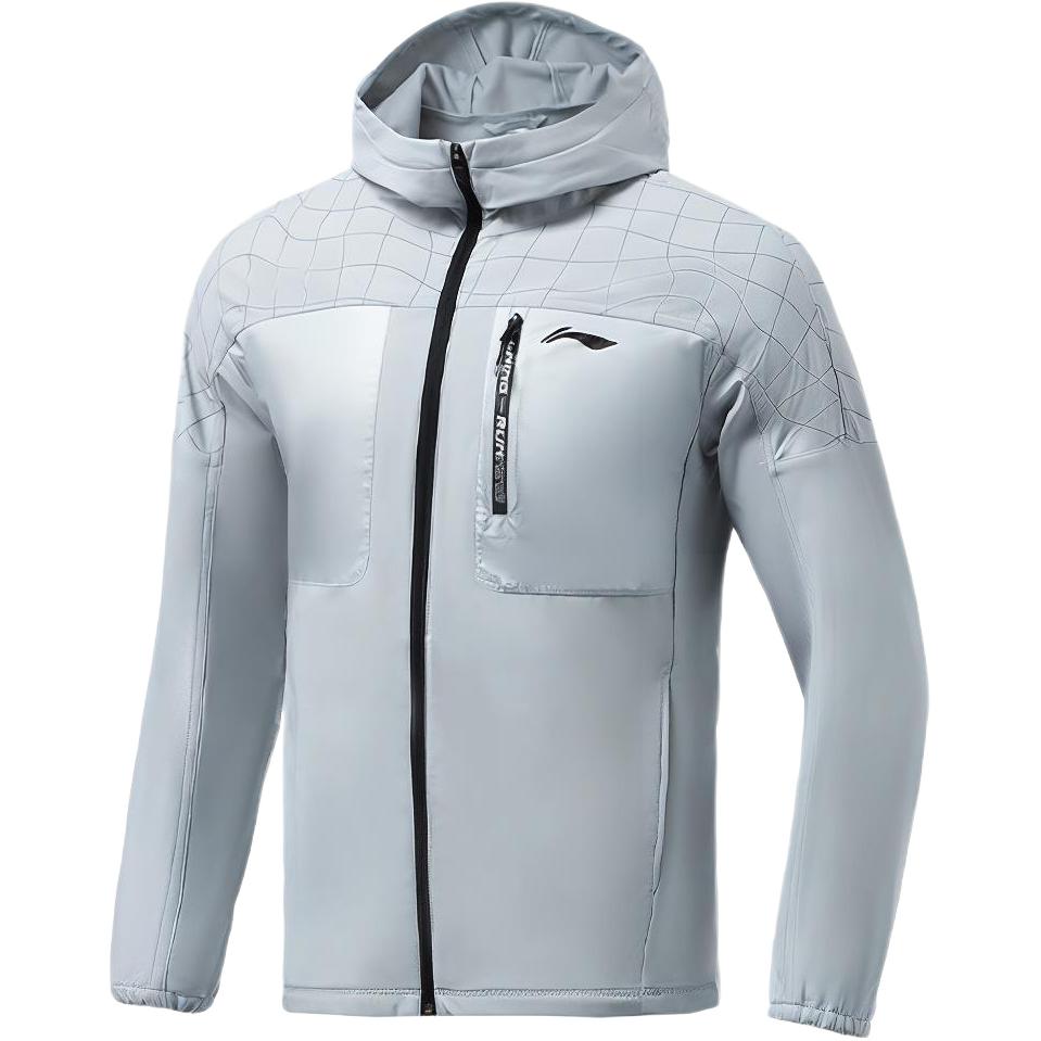 Li Ning Running Collection Jacket Men s Coin Gray AFDR691-2 S