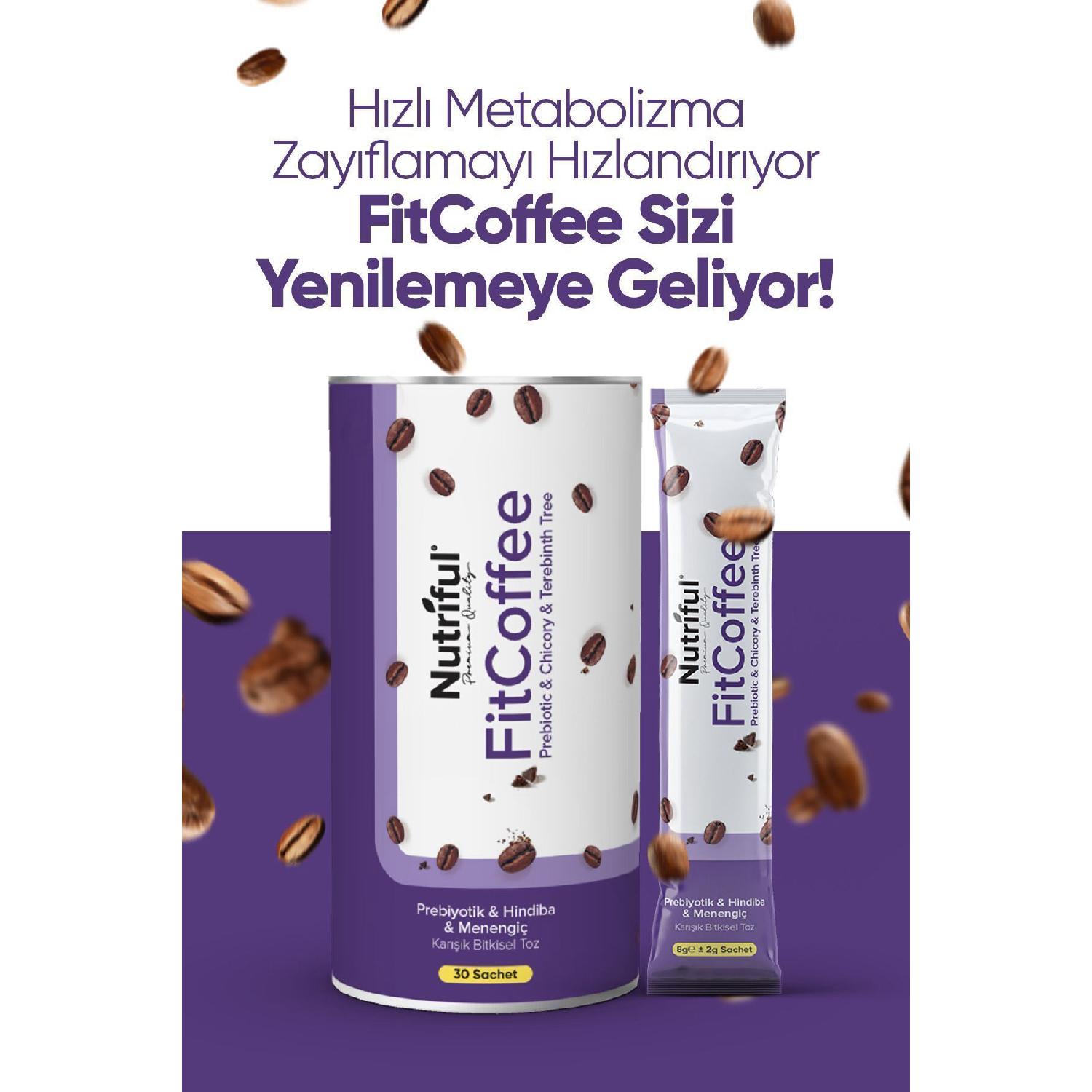 

Дієтична кава Fitcoffee Prebiotic, Cicory And Terebinth для спалювання жиру 30x10 гр