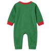 Christmas Print Family Matching Plush Loungewear Set, Parent-Child Holiday Pajamas