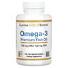 Omega-3 Premium Fish Oil, 100 Fish Gelatin Softgels (1,100 Mg Per Softgel)