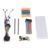Electronic Starter Kit Solderless Jumper Wires Resistor Assortment Capacitors LED Set for STM32