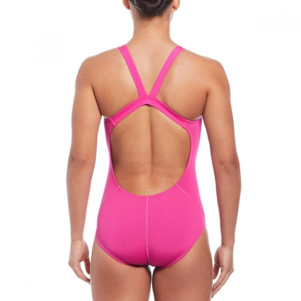 Nike Women S Swim SwimSuit anSwer Solid faStback Embroidery Low Cut neSSa040
