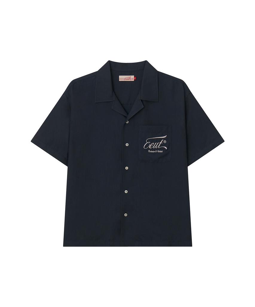 Iuteu Social Session Camp Shirt / Dark Navy
