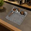 Non-Slip Espresso Tamping Pad Waterproof Coffee Powder Press Seat  Coffee Making