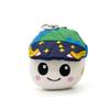 Multicolor Embroidered Hat Plush Toy Set For Kids Collectible Stuffed Soft Dolls With Keychains Waist Waist