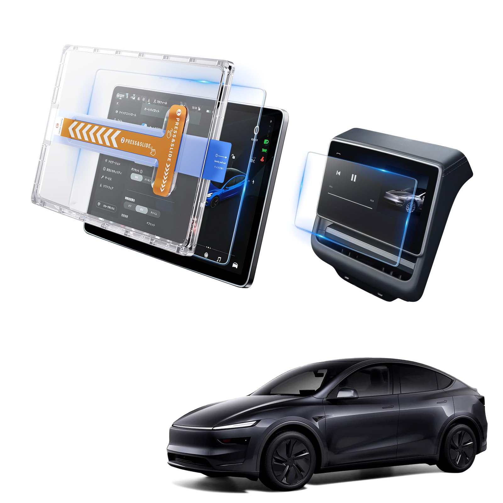 

LFOTPP for Tesla Model 3 Model Y 15.4 Navigation + 8 Rear Display Ultra Tesla Model 3/Y