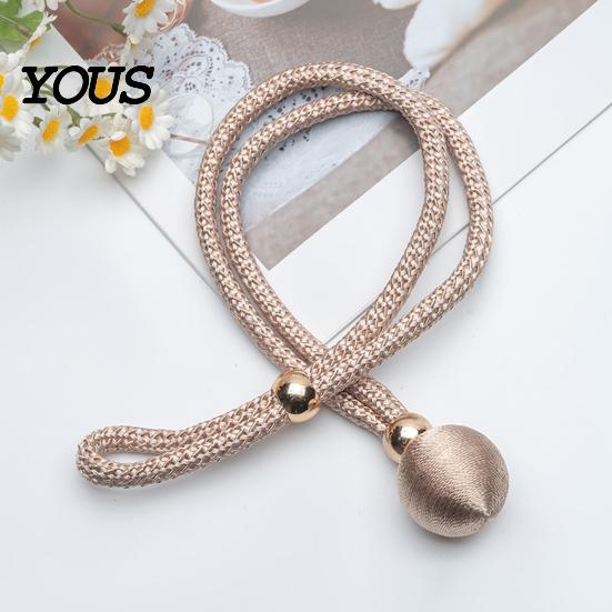 Strong Curtain Fasteners Fabric Tiebacks, Windows Hold Back, Holdbacks, Decorative Ties Holder Rope for Home Essential Bedroom Living Room Easy To Use
