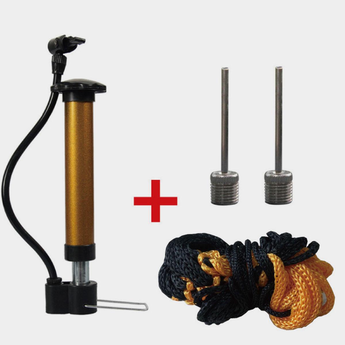 

Bicycle Pump 80 PSI Bike Manual Air Pump Balloon Tire Inflator Valve Floor Pump Cycling Accesories жёлтый