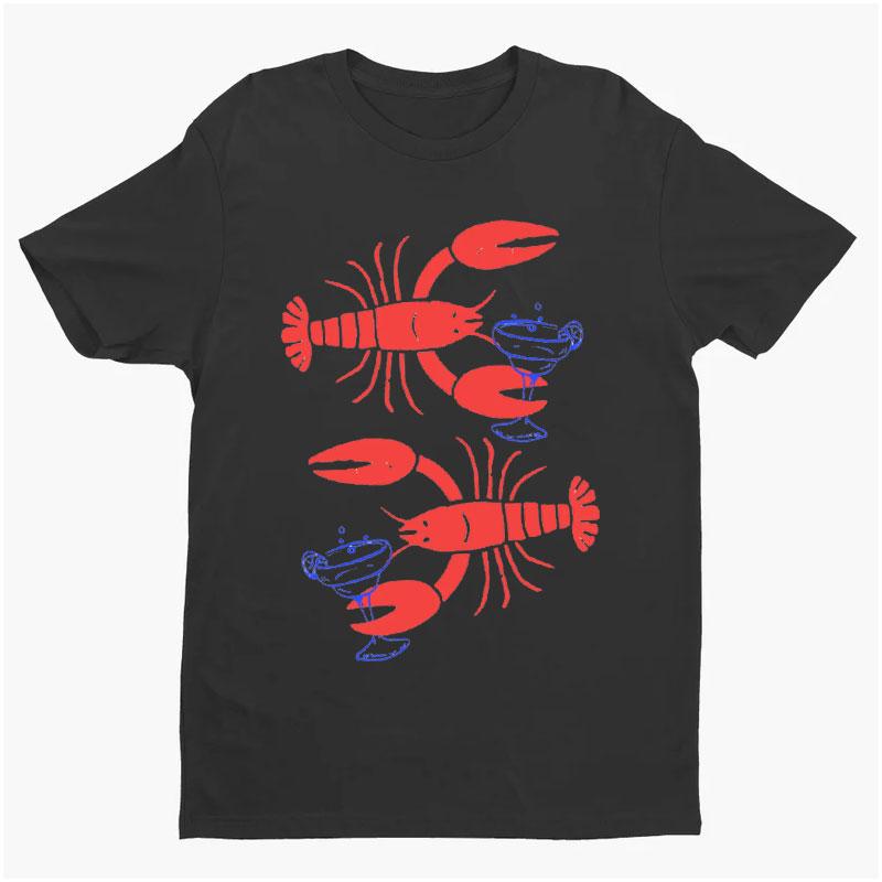 Lobster Loves Dirty Martini Shirt with Martini Shirt s Style Tee Yk Top Aesthetic Shirts for Women Graphic Cotton T Shirt