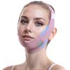 Masques faciaux remodelants pour double menton et ligne en V, masque de collagène hydrogel tonifiant à l'acide hyaluronique et à la centella asiatica, patch facial pour lifting du cou